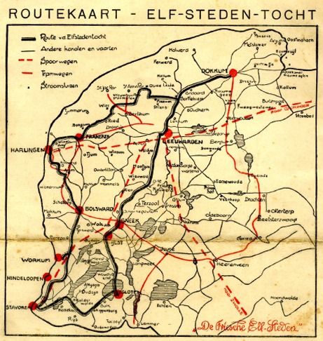routekaart 1942